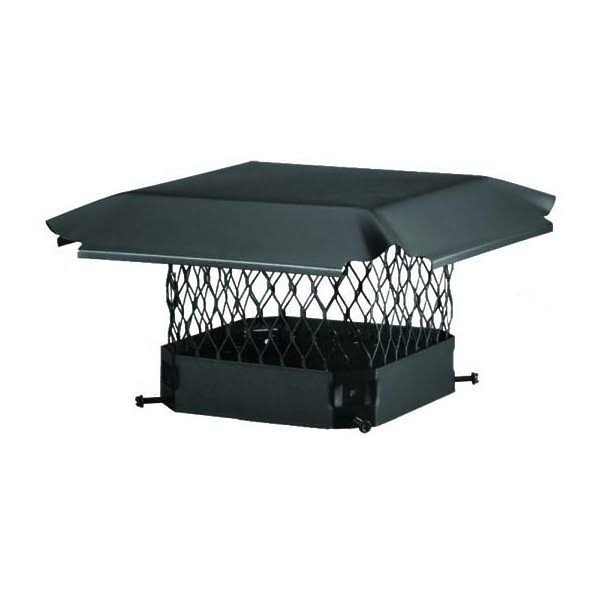 Black Galv Steel Chimney Cap Z580602