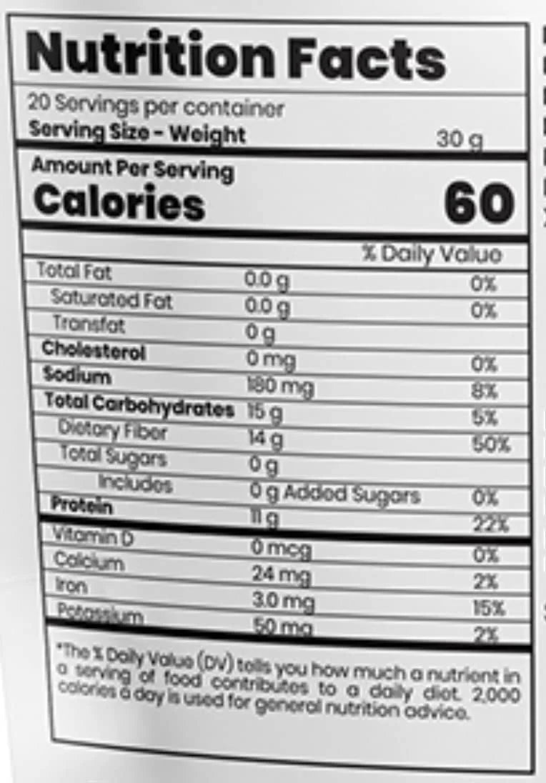 Fiber Supplement, Cinnamon Bun, 600g W869