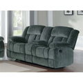 Double Reclining Love Seat in Chocolate B555405