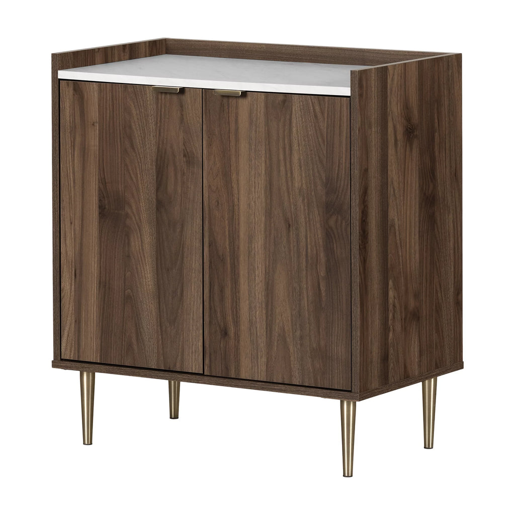 Natural Walnut Storage Cabinet U543