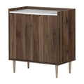 Natural Walnut Storage Cabinet U543