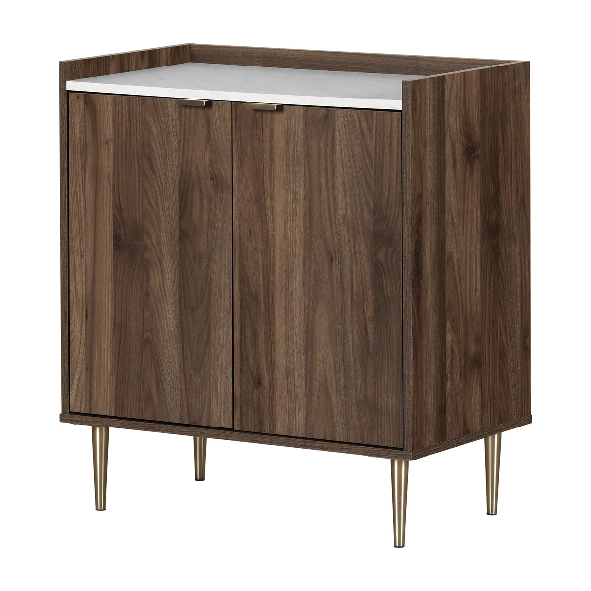 Natural Walnut Storage Cabinet U543