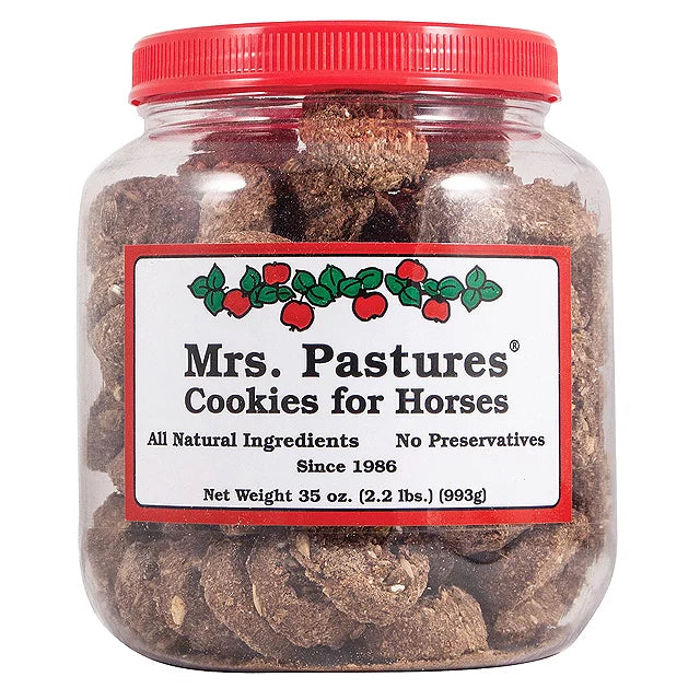 Crunchy Cookies Natural Horse Treats 35 oz Jar H754