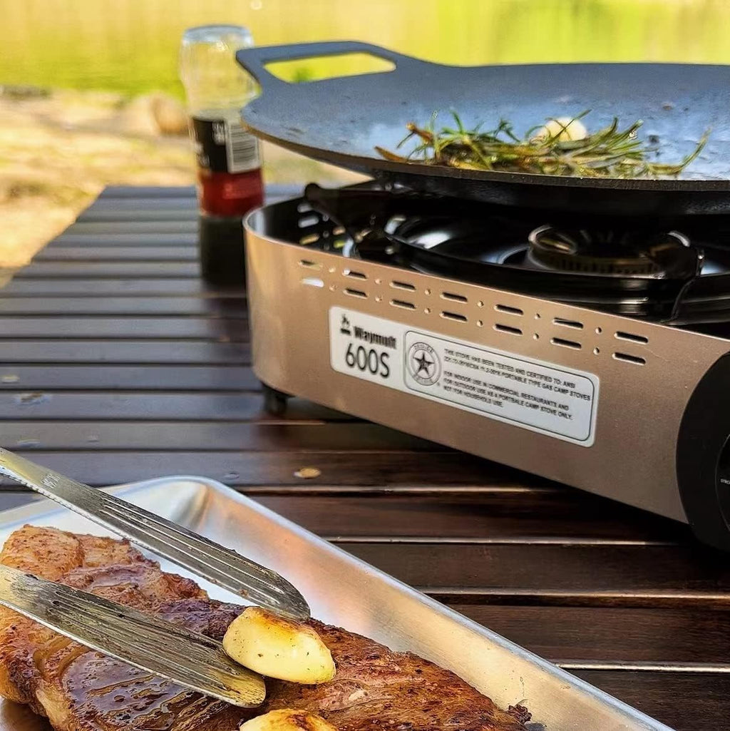 Portable Butane Stove Single Burner with Carrying Case L64379