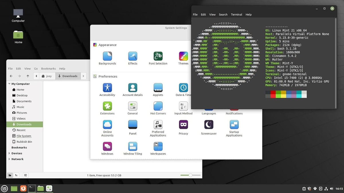 Linux Mint 21 Cinnamon 64bit USB A19266
