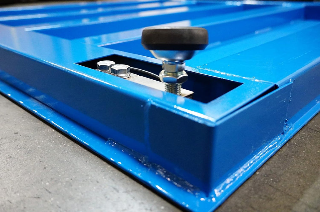 Heavy Duty Industrial Pallet Floor Scale with Digital Display Indicator (24x24) E346262