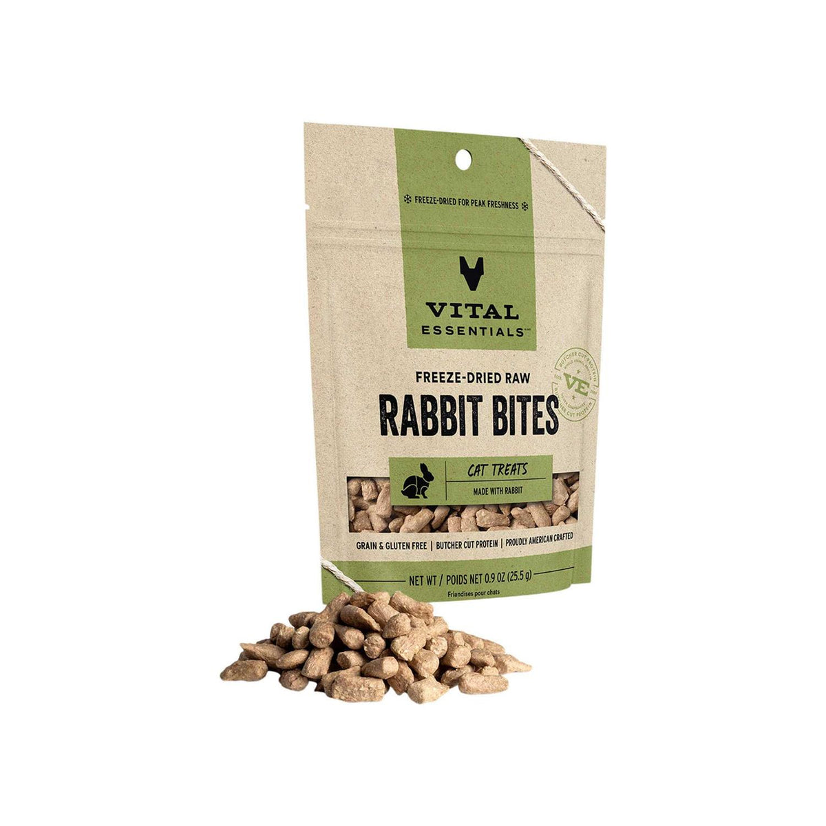 Freeze-Dried Rabbit Bites Cat Treats A810