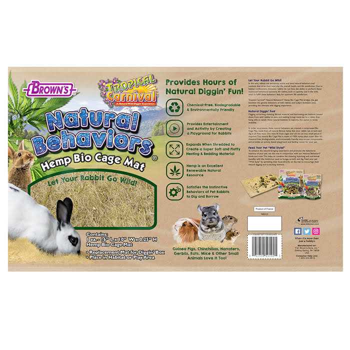 Hemp Cage Mat O4520