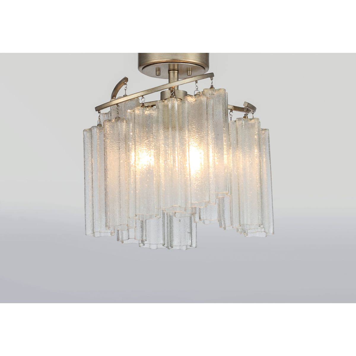 Three Light Semi Flush Mount N6851