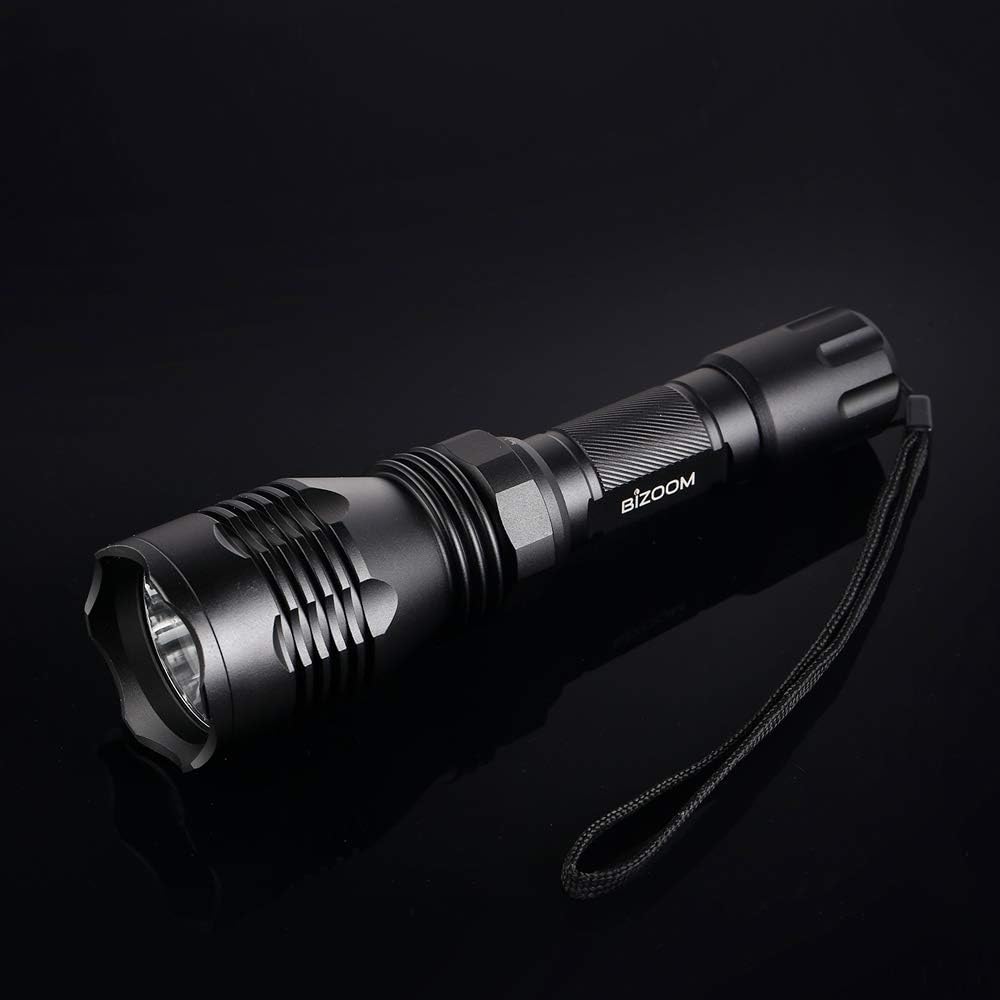 Red Green Hunting Flashlight with Pressure Switch, Pack of 2 Y4792