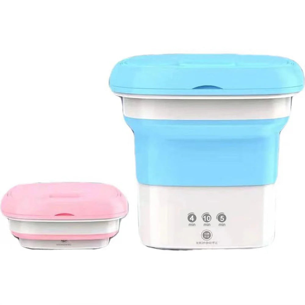 Mini Folding Washing Machine with Dryer Bucket V980
