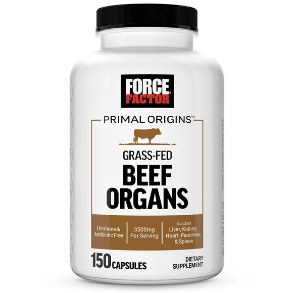Pasture-Raised Grass Fed Beef Organ Supplement 150 Capsules D112146