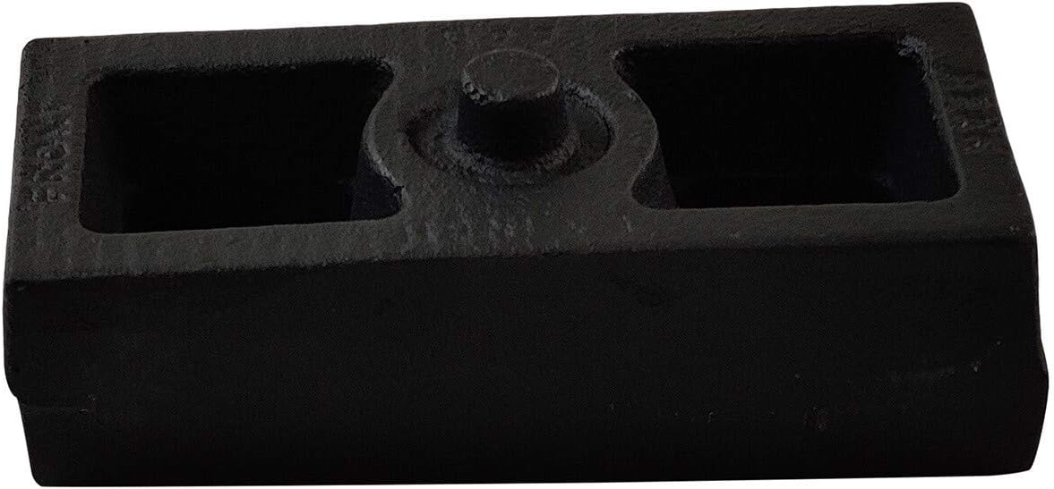 1.5 Rear Suspension Lift Cast Iron Blocks with 12.5 Square Leaf Spring Axle U Bolts M63353
