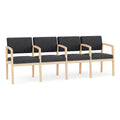 4-Seat Fabric Tandem Seating C92680