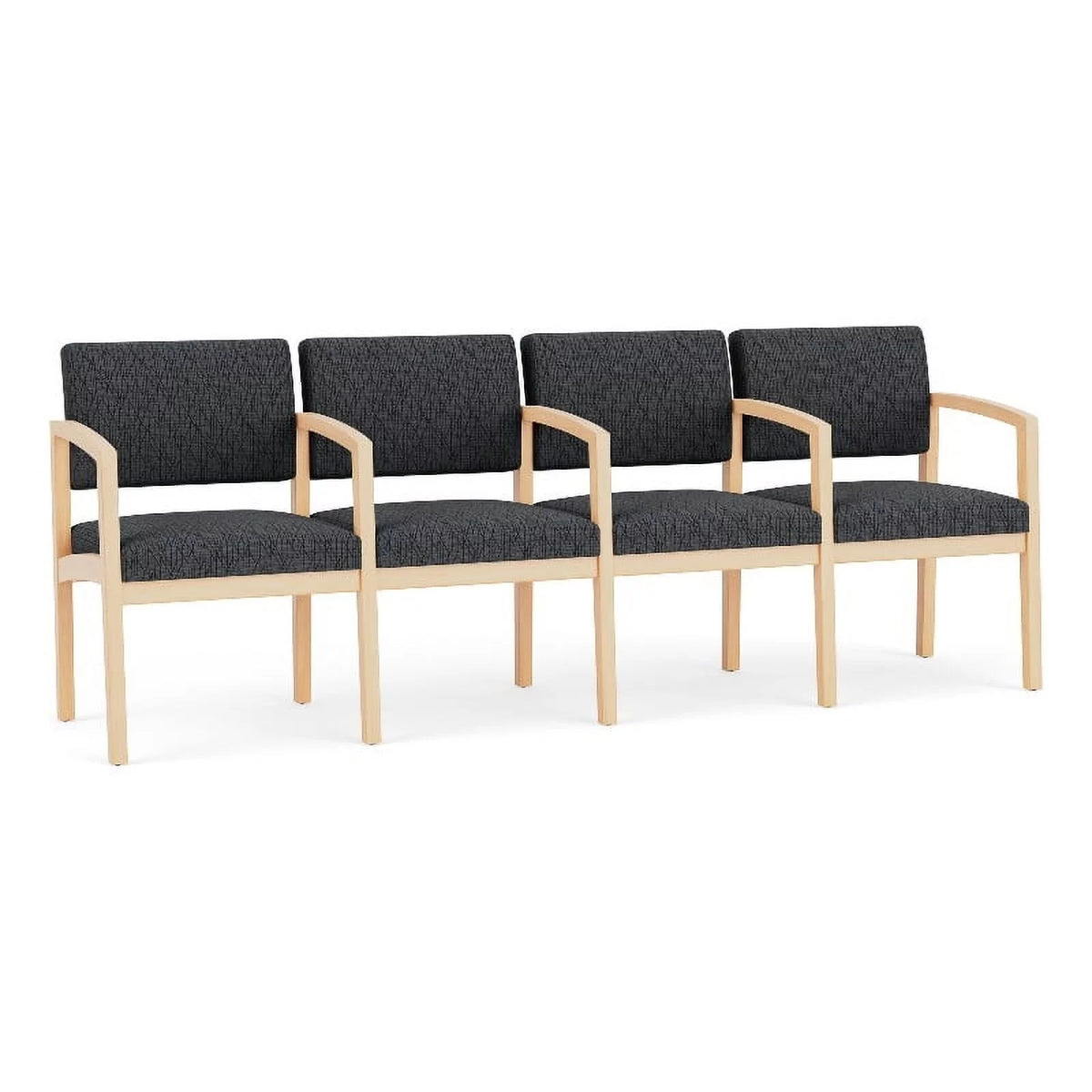 4-Seat Fabric Tandem Seating C92680