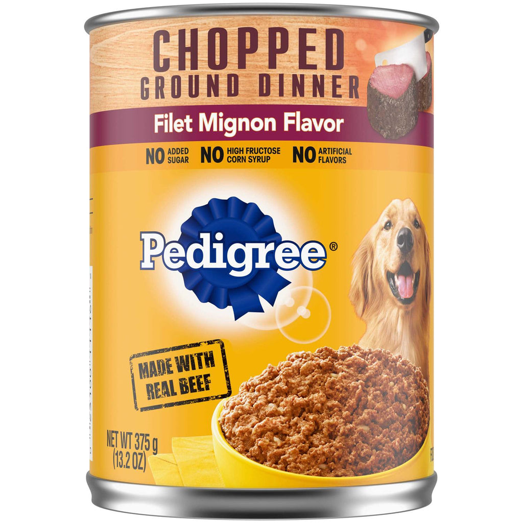 Traditional Ground Dinner With Filet Mignon Canned Dog Food T68954