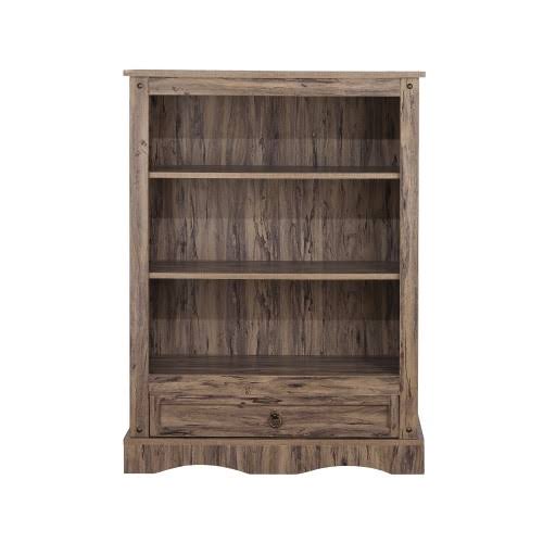Bookcase with 3 Shelves with 1 Drawer F652