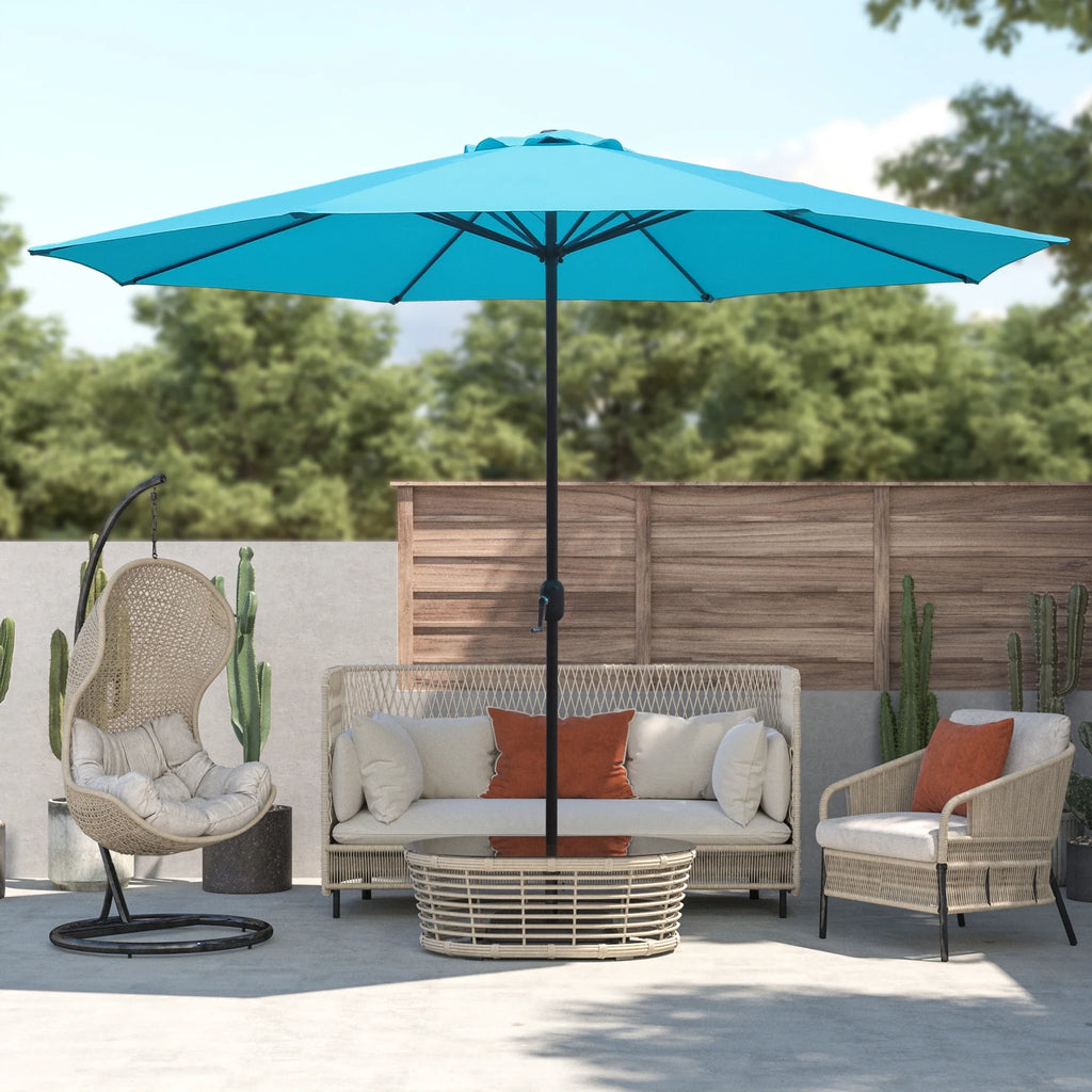 11ft Patio Umbrella with Crank W198