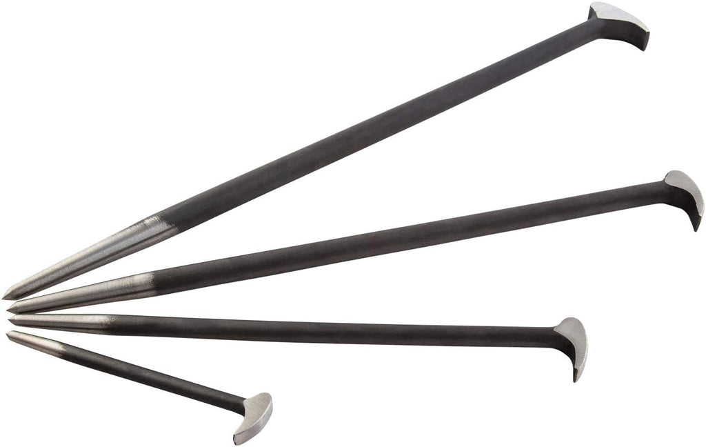 Rolling Head Pry Bar Set, 4-Piece L7834