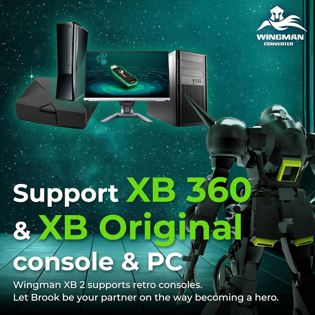 Wireless Controller Adapter for Retro Consoles and PC W90564