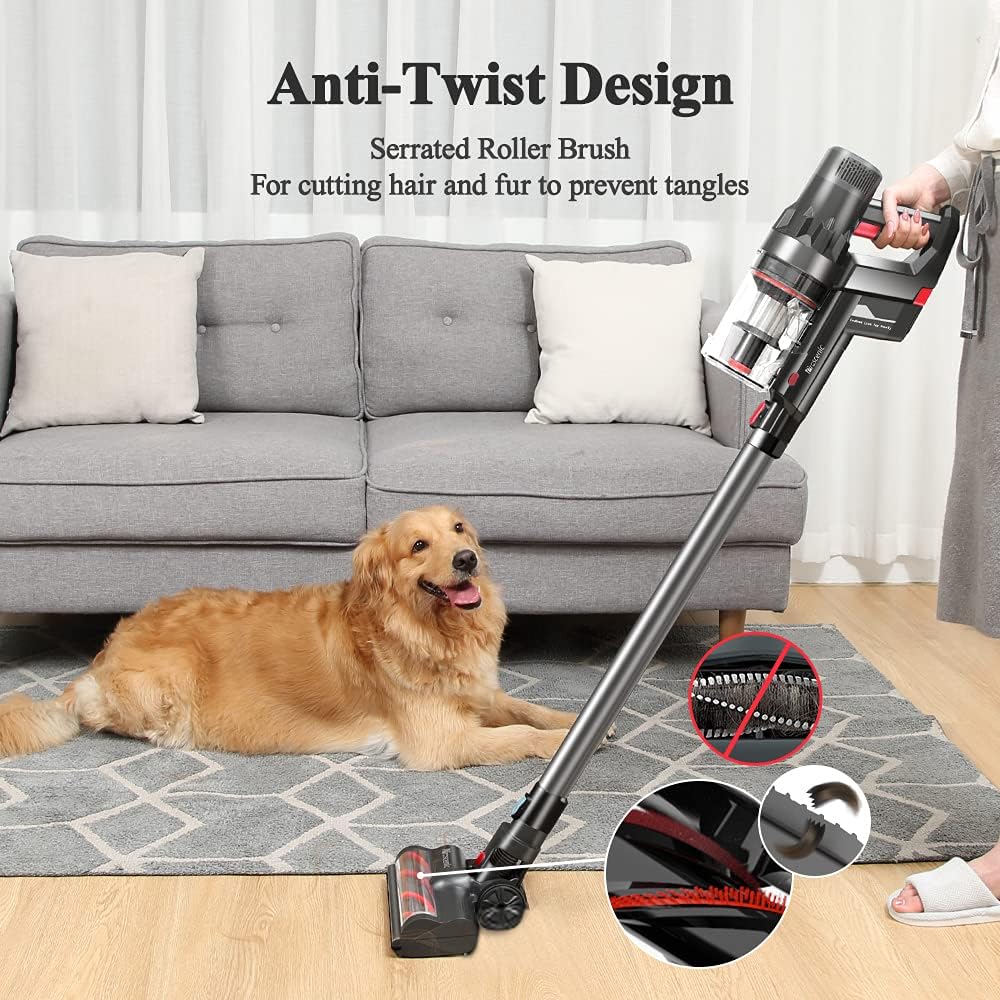 Cordless Stick Vacuum 450W 25000pa Gray F2536
