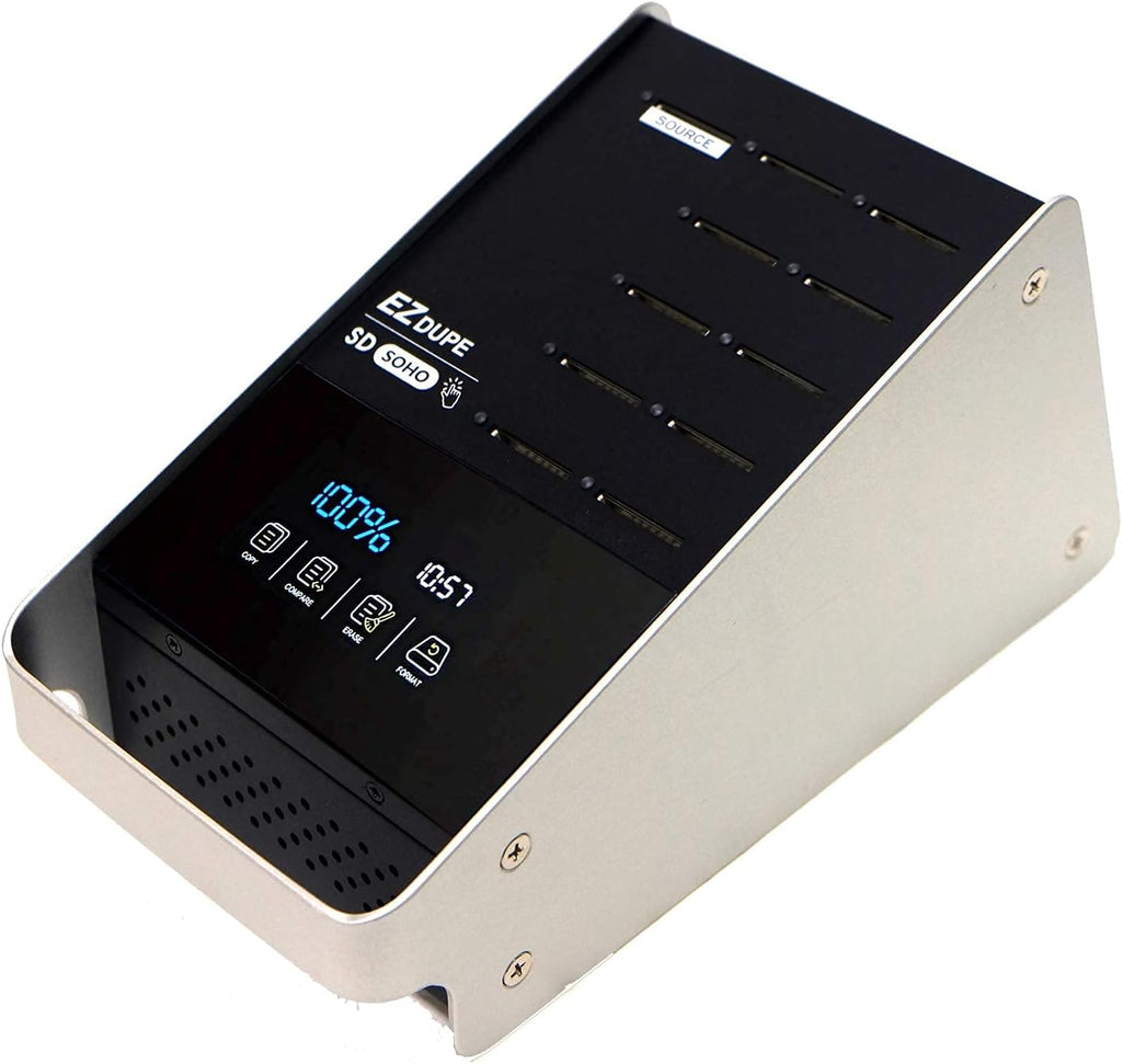 1 to 10 SD Duplicator with Touch Screen F616