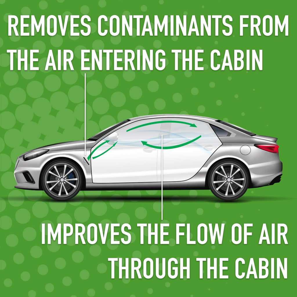 Upgraded High Efficiency Cabin Air Filter with Baking Soda L10553