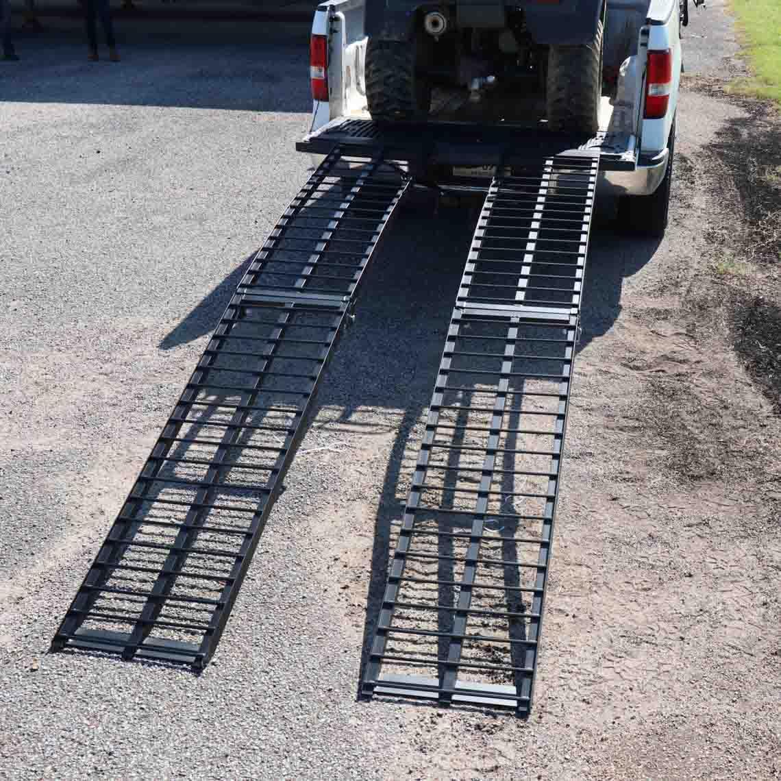 Folding Arch Ramps 10' Pair 1,600 lb. Capacity I426472