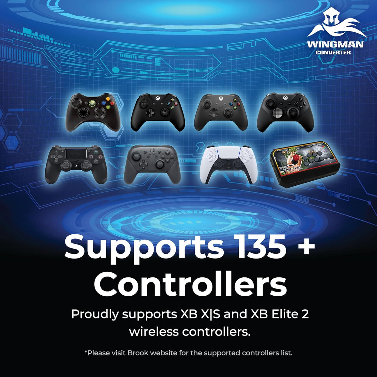 Wireless Controller Adapter for Retro Consoles and PC W90564
