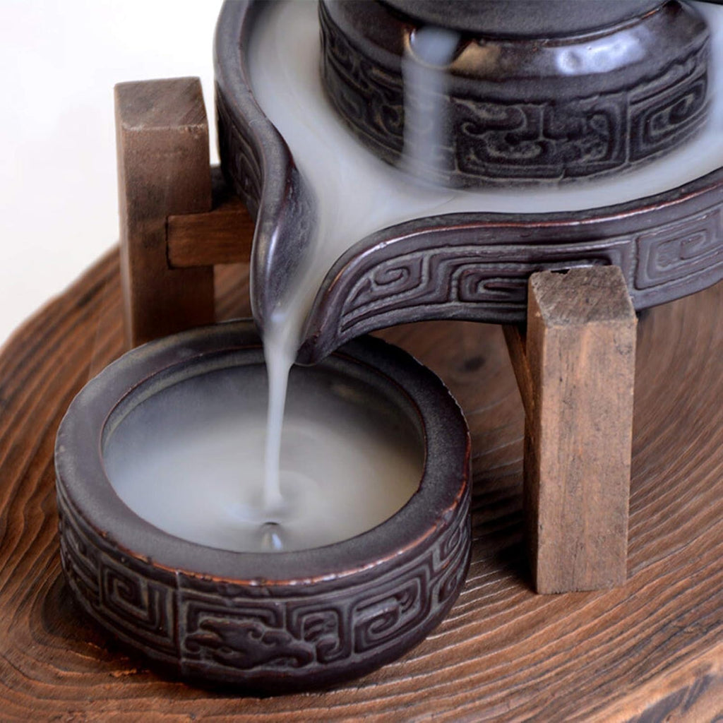 Handmade Ceramic Backflow Incense Burner C864635