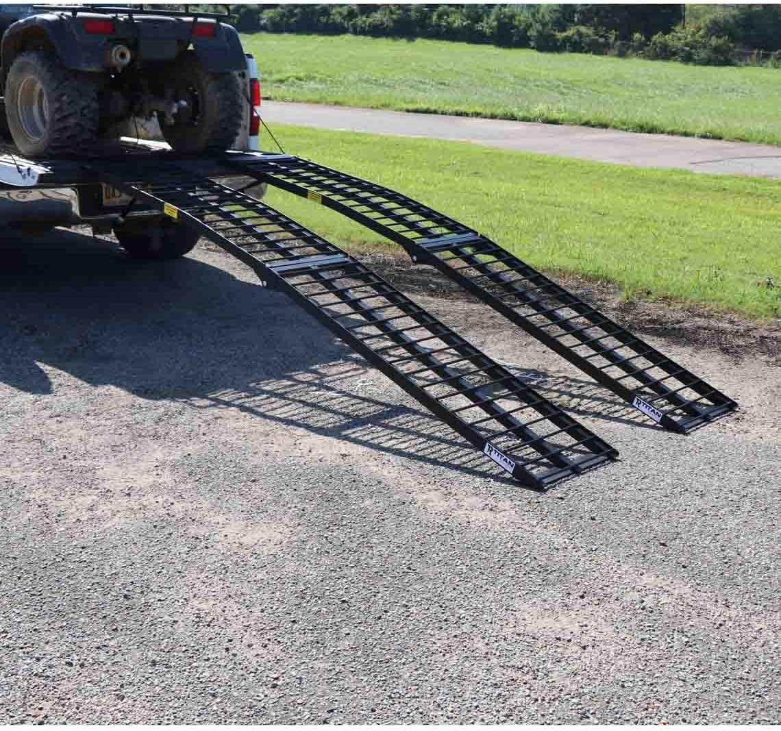Folding Arch Ramps 10' Pair 1,600 lb. Capacity I426472