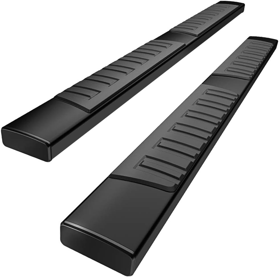 6 inches Running Boards Side Step Nerf Bars Dark Black K366