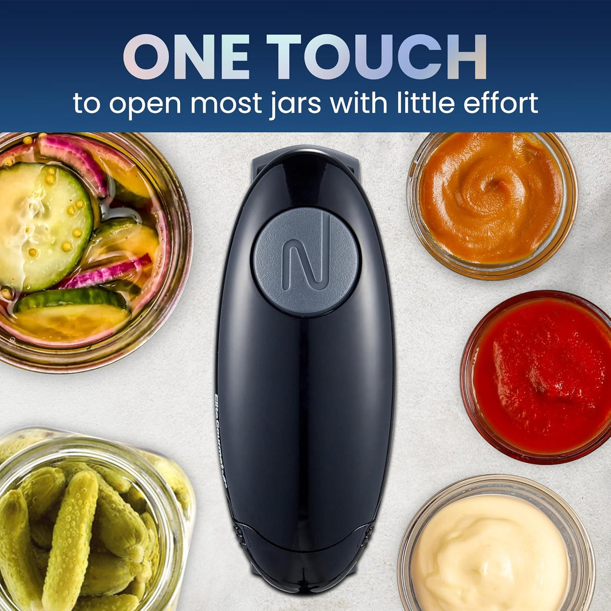 Black/Gray Electric Jar Opener N54477