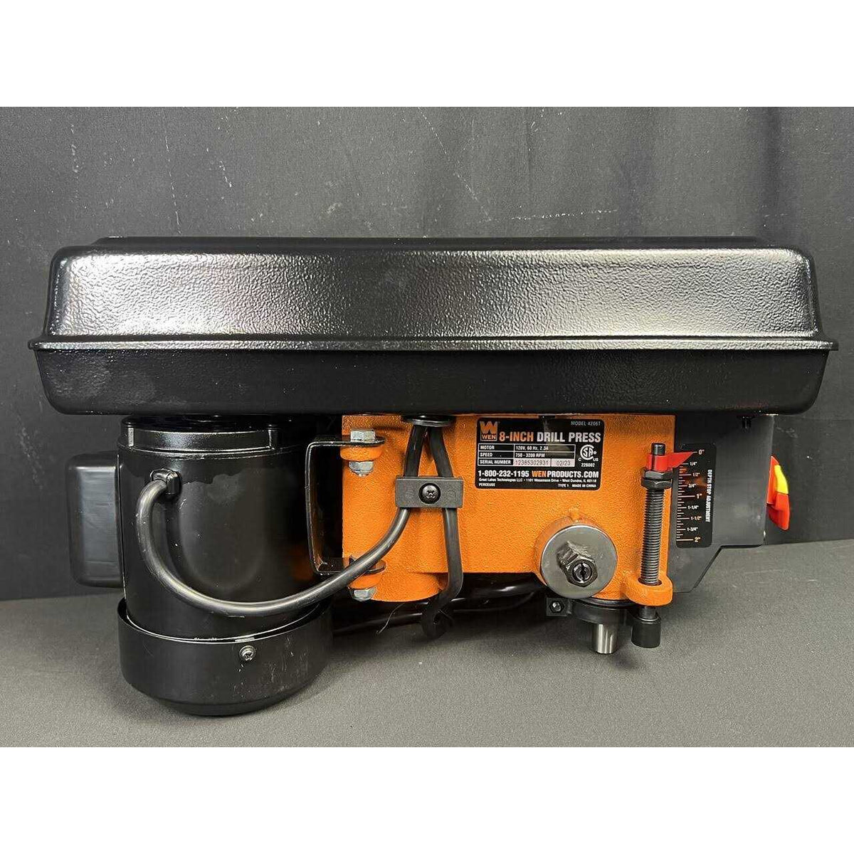 2.3-Amp 8-Inch 5-Speed Benchtop Drill Press E436