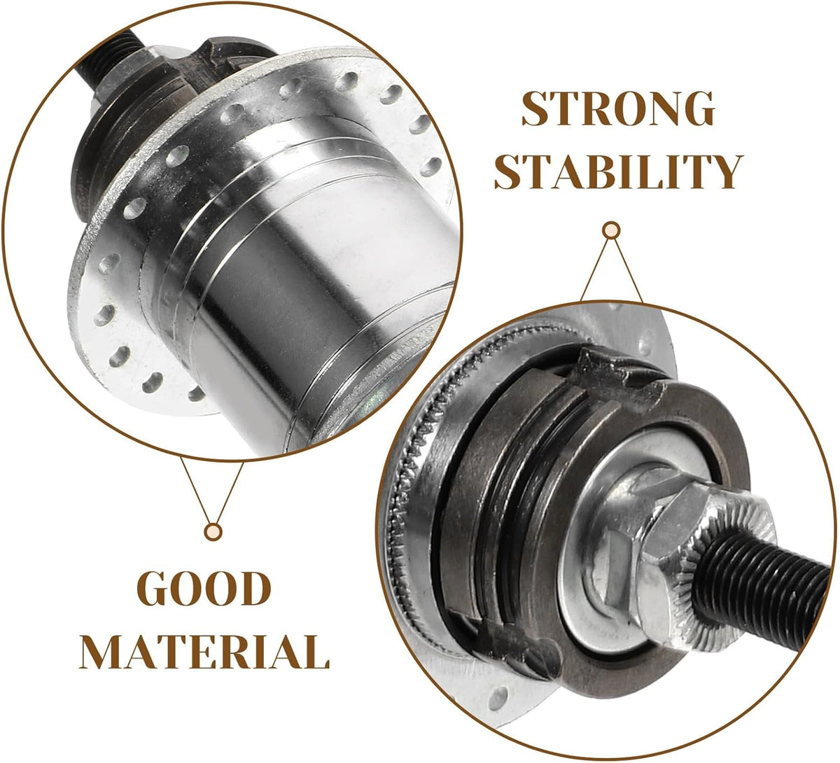 Bike Rear Hub 36 Holes Steel Z457