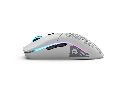 White Ergonomic Mouse Z6408