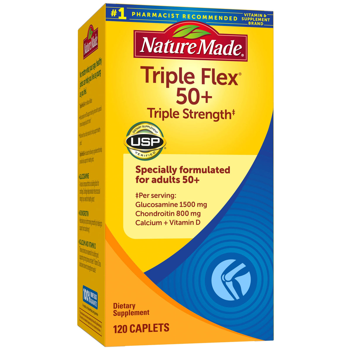 Triple Strength Caplets 120 Ct O6895