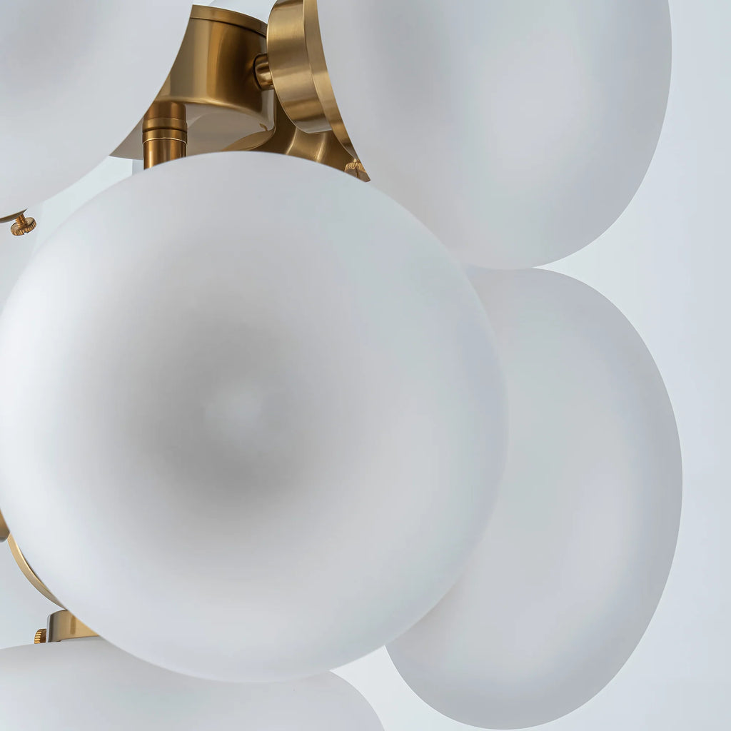 9-Light Globe Cluster Chandelier O583252