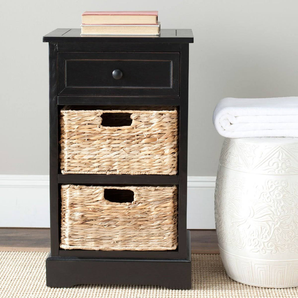 Grey Storage Side Table S357792