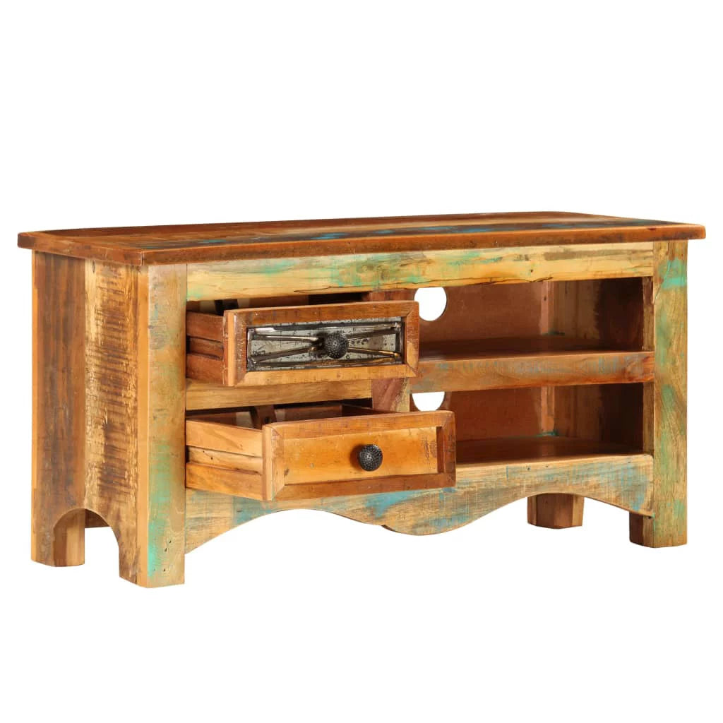 Solid Reclaimed Wood TV Cabinet A322074