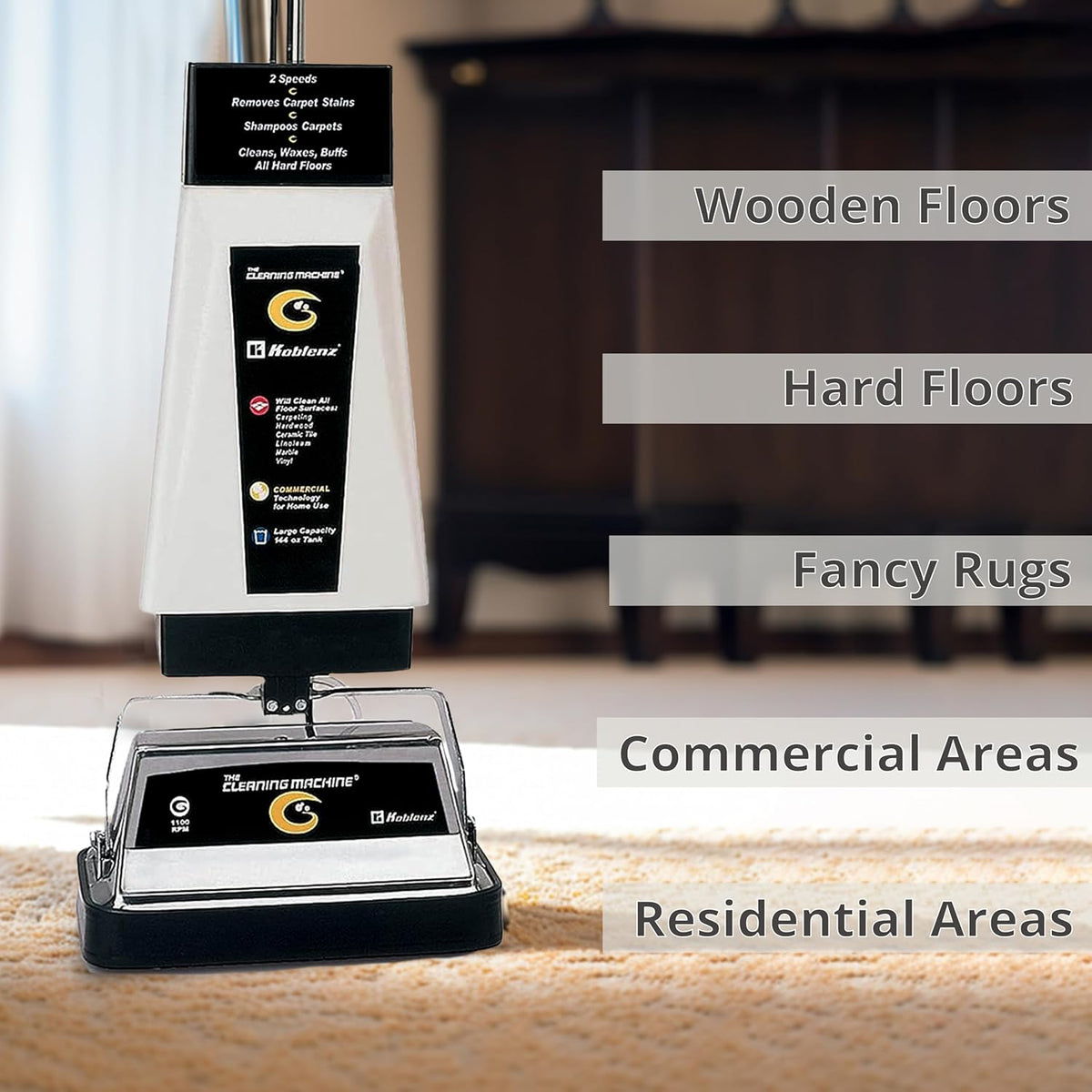 Commercial Floor and Carpet Shampoo Polisher D5646
