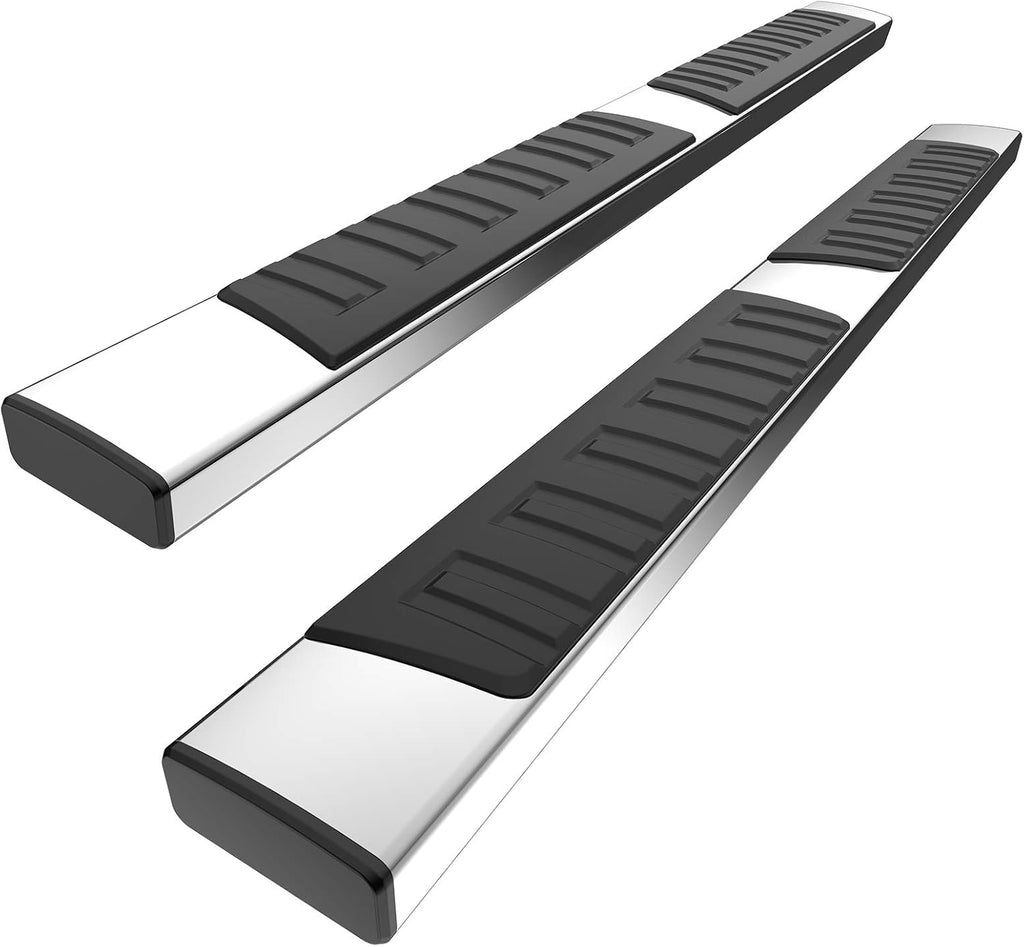 6 inches Running Boards Side Step Nerf Bars Dark Black K366