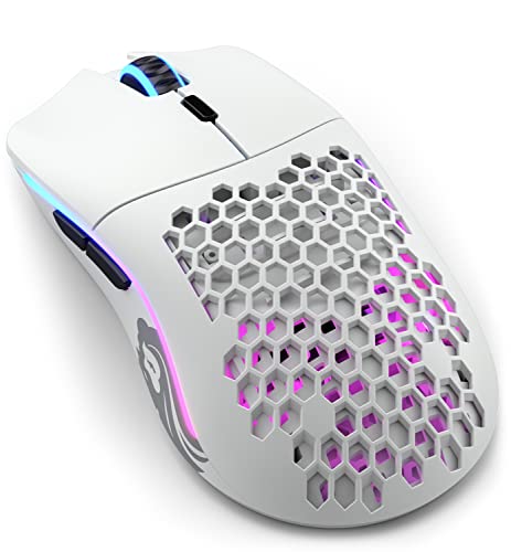 White Ergonomic Mouse Z6408