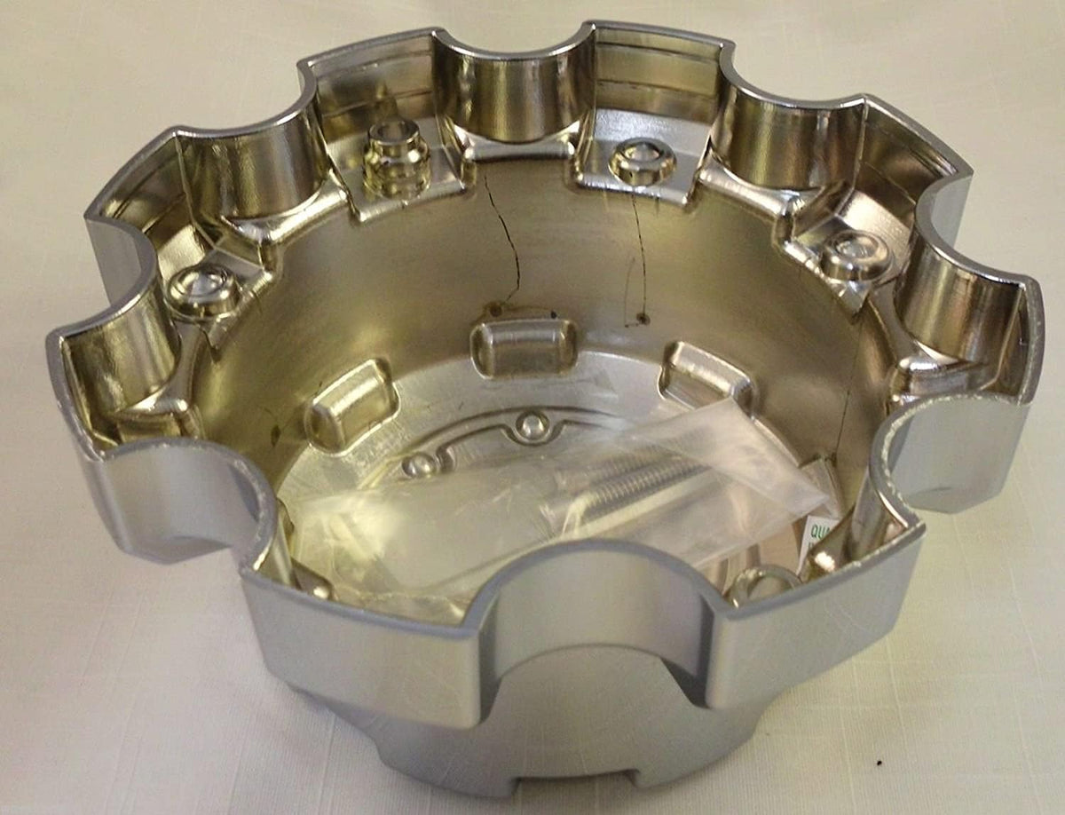 8 Lug Chrome Wheel Center Caps with Screws Z774