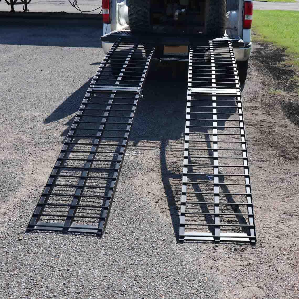 Folding Arch Ramps 10' Pair 1,600 lb. Capacity I426472
