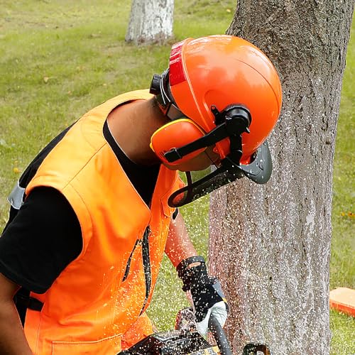 Chainsaw Helmet with Face and Hearing Protection I1050