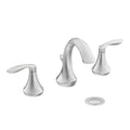 Chrome Two-Handle Widespread Bathroom Faucet Trim Set D7801