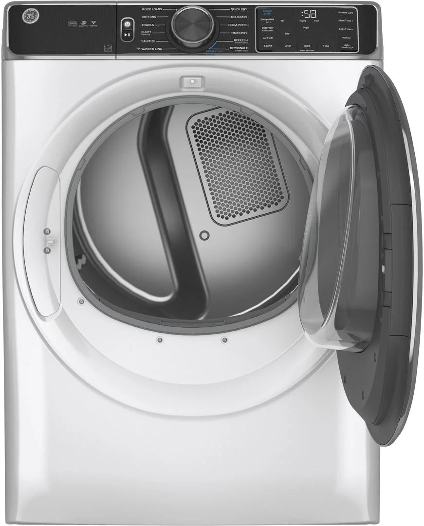 28" Wide 7.8 Cu Ft. Electric Dryer White C1855