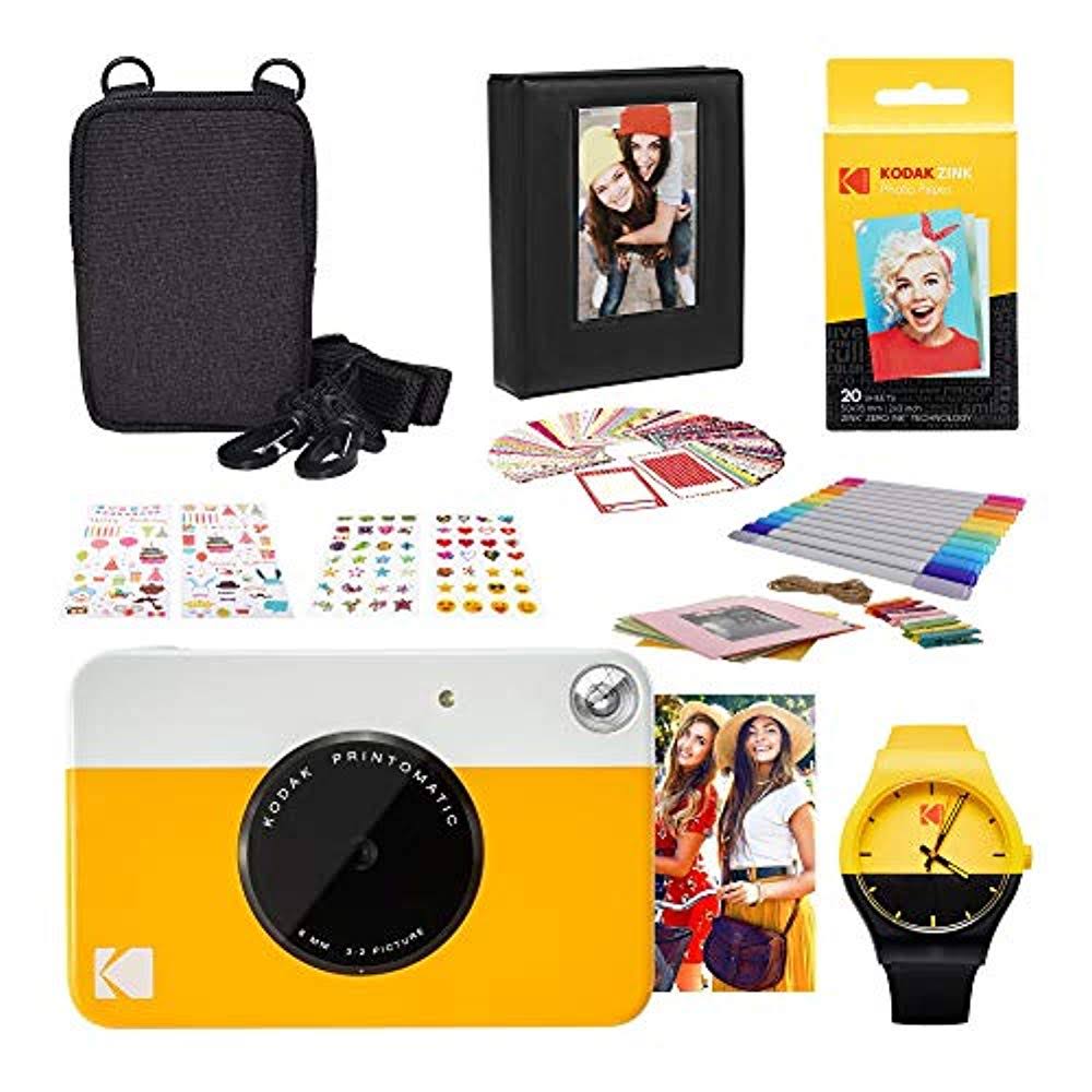 Instant Print Camera Kit Yellow T6077