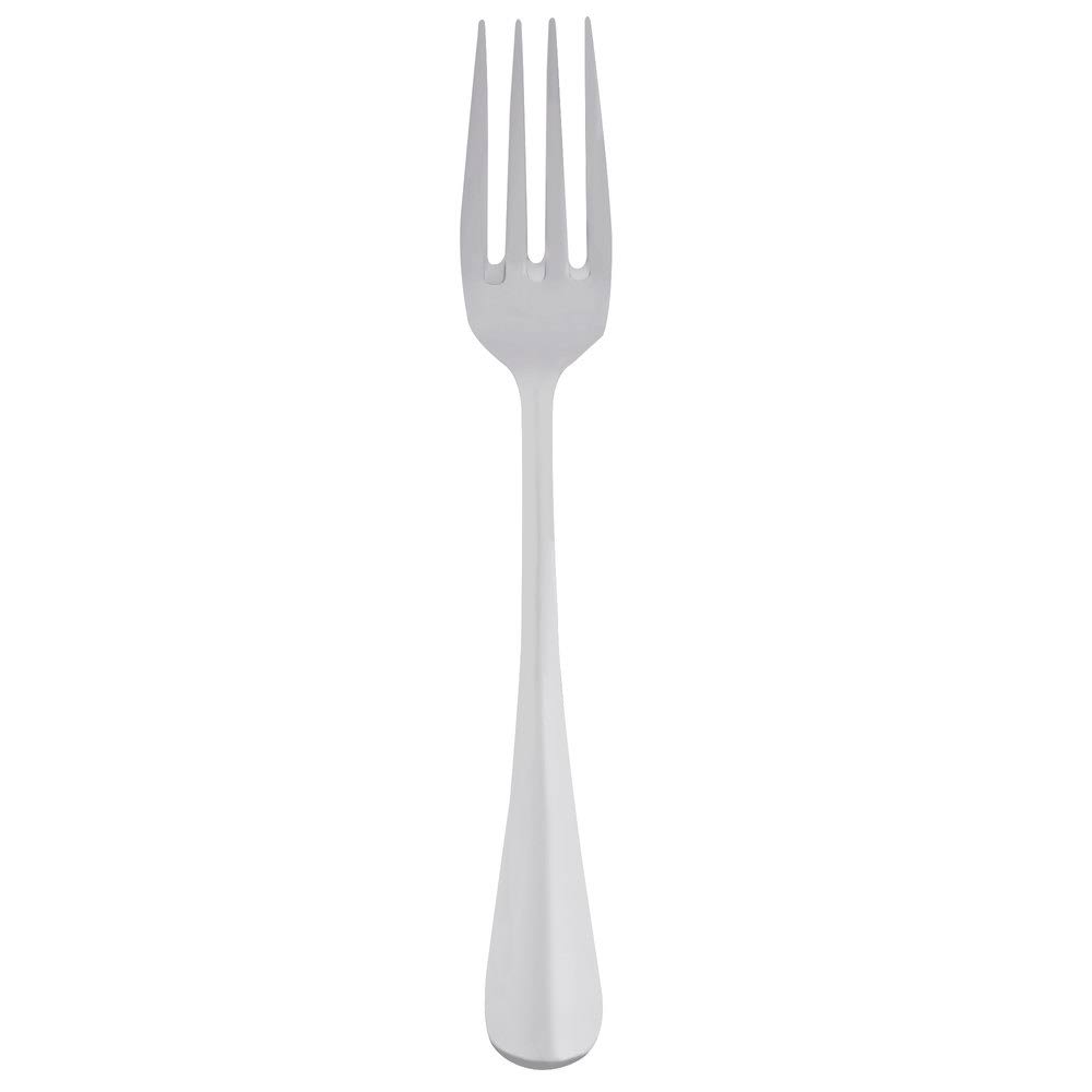 18/0 Stainless Steel Salad Fork - 36/Case W534955